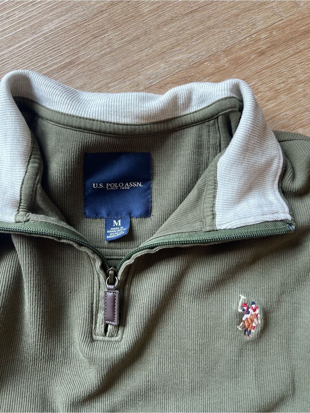 U.S. Polo Assn. Quarter Zip pullover